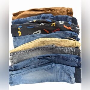 Toddler Boys Pants Bundle Size 2T | Cat & Jack, Wonder Nation | 8-Piece Lot